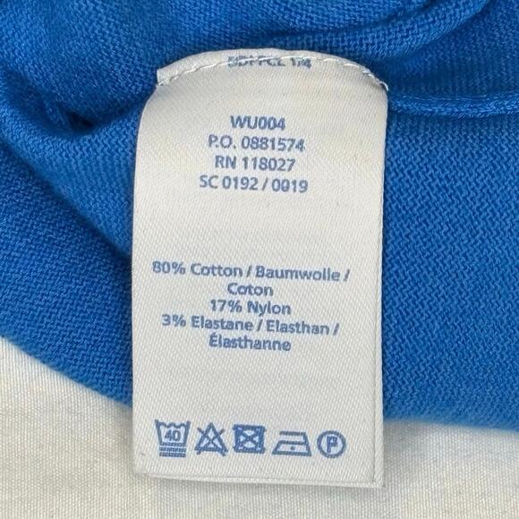 Boden Cardigan Sweater Women's 4 Royal Blue Cotton Classic - Picture 7 of 14